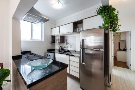 Cozinha de apartamento para alugar com 1 quarto, 43m² em Boqueirão, Santos