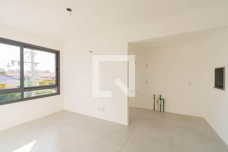 Sala/Cozinha de apartamento à venda com 2 quartos, 57m² em Fátima, Canoas