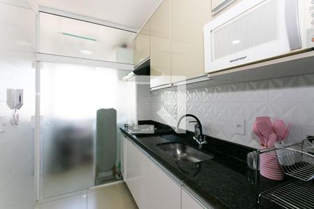 Cozinha de apartamento à venda com 2 quartos, 49m² em Vila Carrão, São Paulo