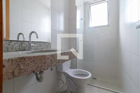 Banheiro social de apartamento à venda com 3 quartos, 192m² em Ouro Preto, Belo Horizonte