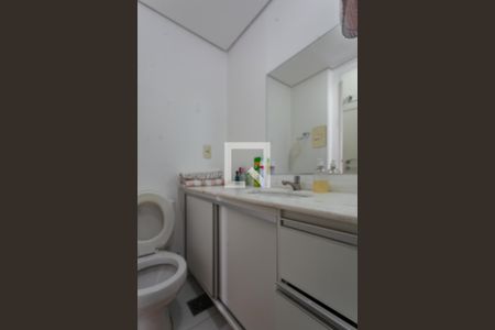 Banheiro da Suíte de apartamento à venda com 3 quartos, 100m² em Pampulha, Belo Horizonte