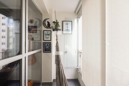 Varanda  de apartamento à venda com 2 quartos, 69m² em Chácara Califórnia, São Paulo