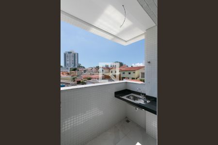 Sacada Sala de apartamento à venda com 2 quartos, 130m² em Itapoã, Belo Horizonte