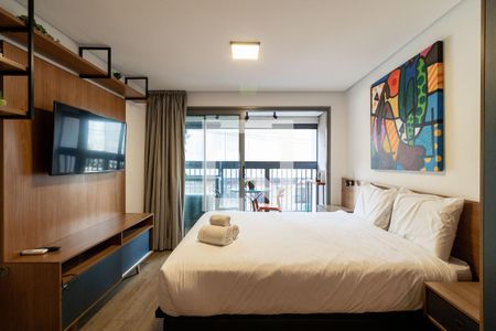 Sala/Quarto de apartamento à venda com 1 quarto, 32m² em Barra Funda, São Paulo