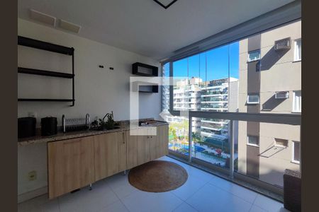 Varanda de apartamento à venda com 2 quartos, 68m² em Recreio dos Bandeirantes, Rio de Janeiro