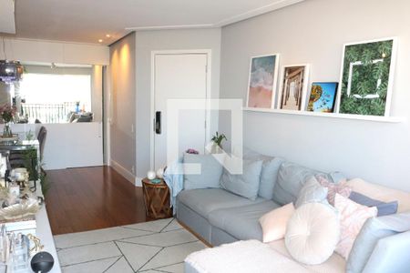 Sala de estar de apartamento à venda com 3 quartos, 98m² em Jardim Taquaral, São Paulo