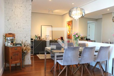 Sala de jantar de apartamento à venda com 3 quartos, 98m² em Jardim Taquaral, São Paulo