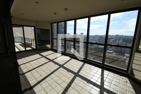 Sala 1 - Sacada de apartamento à venda com 4 quartos, 450m² em Cambuí, Campinas