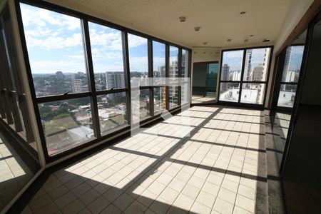 Sala 1 - Sacada de apartamento à venda com 4 quartos, 450m² em Cambuí, Campinas