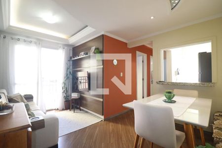 Sala de apartamento à venda com 2 quartos, 55m² em Vila Príncipe de Gales, Santo André