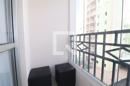 Varanda Sala de apartamento à venda com 2 quartos, 55m² em Vila Príncipe de Gales, Santo André