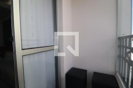 Varanda Sala de apartamento à venda com 2 quartos, 55m² em Vila Príncipe de Gales, Santo André