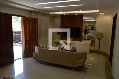 Sala de TV de casa de condomínio à venda com 5 quartos, 390m² em Anil, Rio de Janeiro