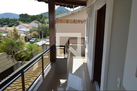Varanda da Suíte 2 de casa de condomínio à venda com 5 quartos, 390m² em Anil, Rio de Janeiro