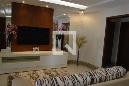 Sala de TV de casa de condomínio à venda com 5 quartos, 390m² em Anil, Rio de Janeiro