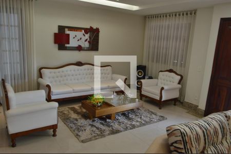 Sala de casa de condomínio à venda com 5 quartos, 390m² em Anil, Rio de Janeiro