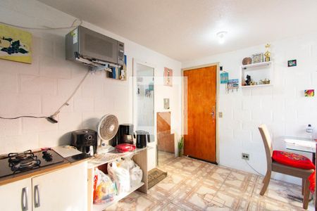 Sala/Cozinha de apartamento à venda com 2 quartos, 52m² em Mato Grande, Canoas