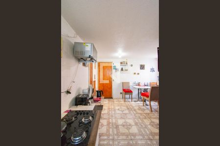 Sala/Cozinha de apartamento à venda com 2 quartos, 52m² em Mato Grande, Canoas