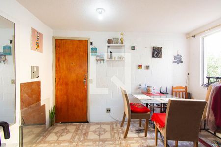 Sala/Cozinha de apartamento à venda com 2 quartos, 52m² em Mato Grande, Canoas
