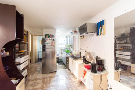 Sala/Cozinha de apartamento à venda com 2 quartos, 52m² em Mato Grande, Canoas