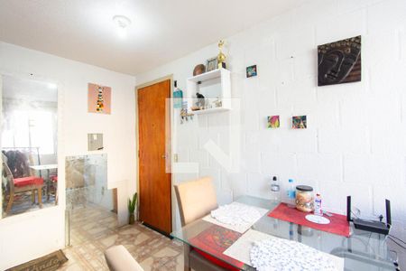 Sala/Cozinha de apartamento à venda com 2 quartos, 52m² em Mato Grande, Canoas