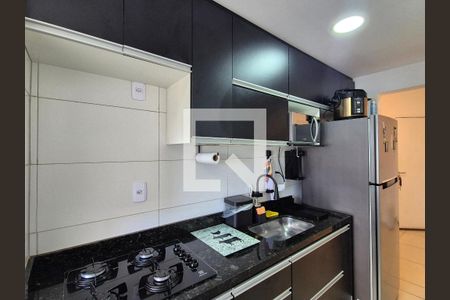 Cozinha de apartamento para alugar com 2 quartos, 50m² em Vargem Pequena, Rio de Janeiro