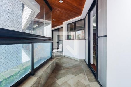 Varanda da Sala de apartamento para alugar com 4 quartos, 300m² em Vila Andrade, São Paulo