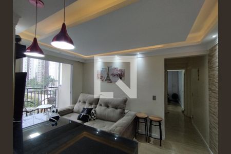 Sala de apartamento à venda com 2 quartos, 54m² em Jardim Celeste, São Paulo