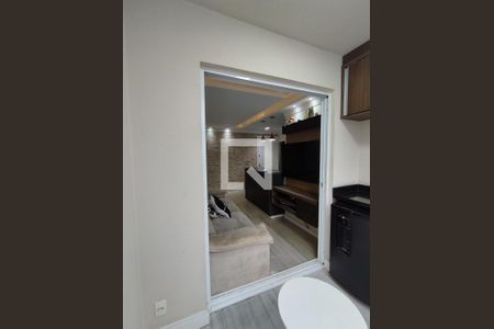 Varanda da Sala de apartamento à venda com 2 quartos, 54m² em Jardim Celeste, São Paulo