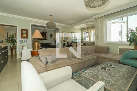 Sala de apartamento à venda com 3 quartos, 128m² em Bela Vista, Porto Alegre