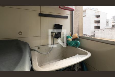 Área de Serviço de apartamento à venda com 3 quartos, 62m² em Jardim São Nicolau, São Paulo