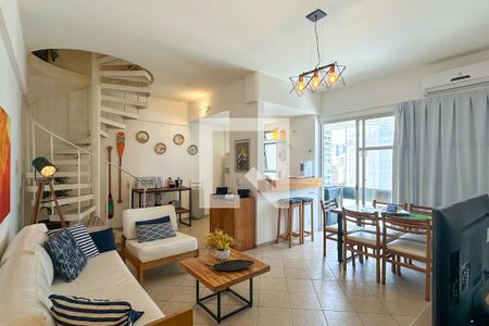 Sala de apartamento para alugar com 2 quartos, 120m² em Ipanema, Rio de Janeiro