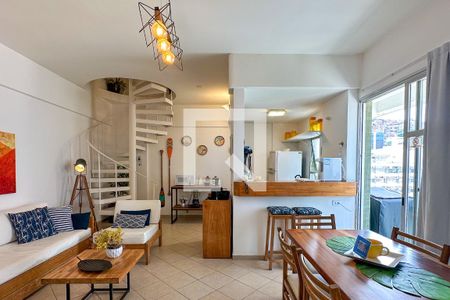 Sala de apartamento para alugar com 2 quartos, 120m² em Ipanema, Rio de Janeiro