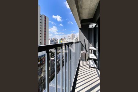 Varanda de kitnet/studio para alugar com 1 quarto, 20m² em Bela Vista, São Paulo