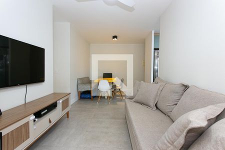 Sala de apartamento à venda com 3 quartos, 84m² em Parque São Jorge, São Paulo