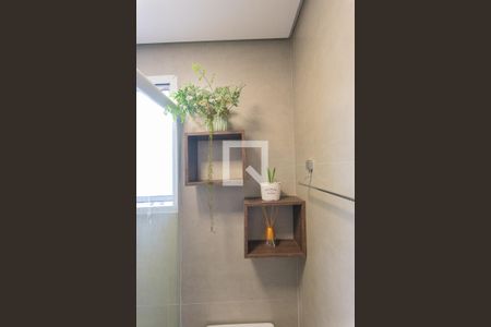 Banheiro de apartamento à venda com 2 quartos, 48m² em Jardim Samambaia, Campinas