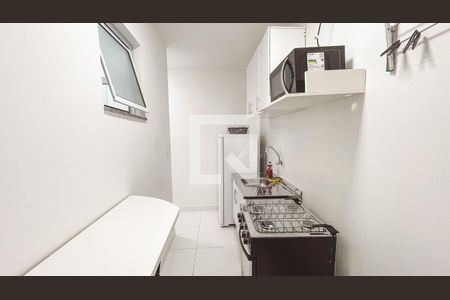 Cozinha e Área de Serviço de apartamento à venda com 1 quarto, 24m² em Jardim São Paulo, São Paulo