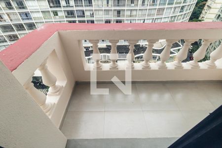 Varanda do Studio de kitnet/studio para alugar com 1 quarto, 32m² em Campos Elíseos, São Paulo