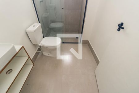 Banheiro de kitnet/studio para alugar com 1 quarto, 32m² em Campos Elíseos, São Paulo