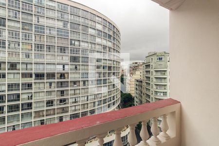 Varanda do Studio de kitnet/studio para alugar com 1 quarto, 32m² em Campos Elíseos, São Paulo