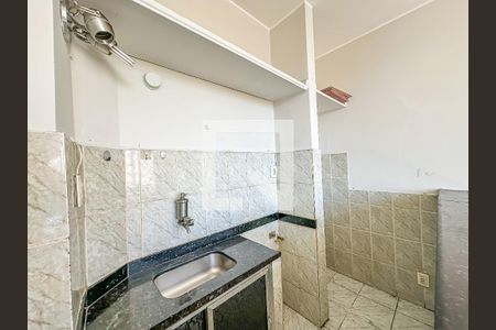 Sala/Cozinha de apartamento à venda com 1 quarto, 37m² em Centro, Rio de Janeiro
