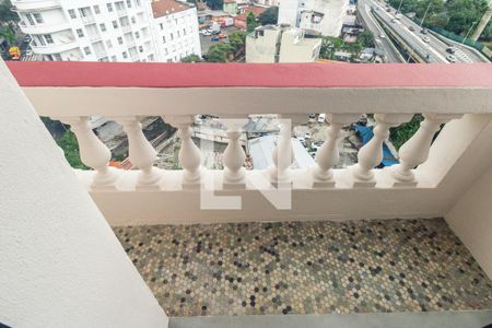Varanda do Studio de kitnet/studio para alugar com 1 quarto, 30m² em Campos Elíseos, São Paulo