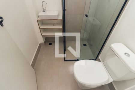 Banheiro de kitnet/studio para alugar com 1 quarto, 30m² em Campos Elíseos, São Paulo