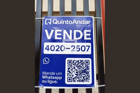 Placa do Quinto Andar de apartamento à venda com 2 quartos, 38m² em Vila Pereira Cerca, São Paulo