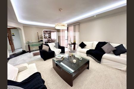 Sala com Sala de Jantar de apartamento à venda com 3 quartos, 387m² em Anhangabaú, Jundiaí