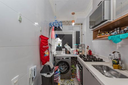 Cozinha de apartamento à venda com 2 quartos, 44m² em Jardim São Savério, São Paulo