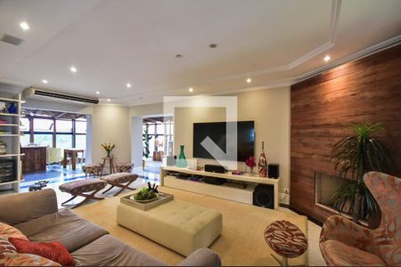 Sala de apartamento à venda com 4 quartos, 237m² em Paraíso do Morumbi, São Paulo