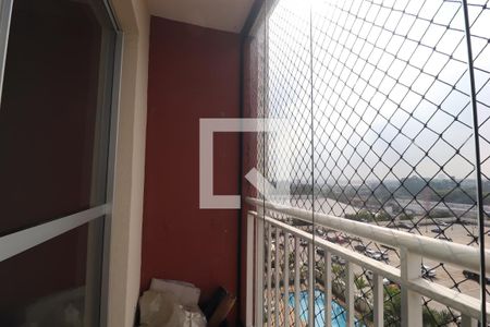 Varanda Sala de apartamento à venda com 3 quartos, 68m² em Vila Homero Thon, Santo André