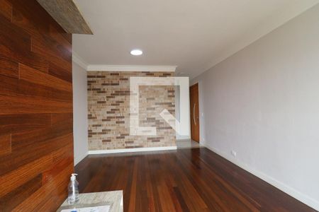 Sala de apartamento à venda com 3 quartos, 68m² em Vila Homero Thon, Santo André