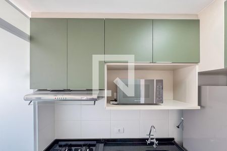 Cozinha de kitnet/studio para alugar com 1 quarto, 28m² em Vila Dom Pedro I, São Paulo